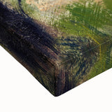 Grassy Riverbank by Seurat: Peaceful Impressionist Landscape Wall Art