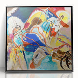 Abstract Expressionist Art - Modern Wall Art with Vibrant Colors