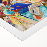 Abstract Expressionist Art - Modern Wall Art with Vibrant Colors