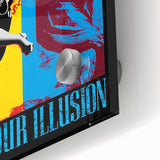 Guns N' Roses Use Your Illusion Retro Wall Art - Vintage Poster