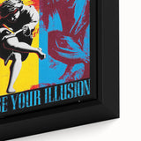Guns N' Roses Use Your Illusion Retro Wall Art - Vintage Poster