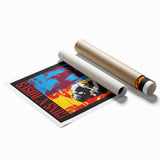 Guns N' Roses Use Your Illusion Retro Wall Art - Vintage Poster