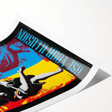 Guns N' Roses Use Your Illusion Retro Wall Art - Vintage Poster