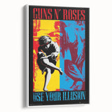 Guns N' Roses Use Your Illusion Retro Wall Art - Vintage Poster