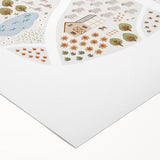 Kids Educational Wall Art - Illustrated Farm Life Learning Print