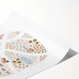 Kids Educational Wall Art - Illustrated Farm Life Learning Print