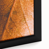Close-up of extra large black wall art featuring a textured, colorful abstract design on framed canvas.