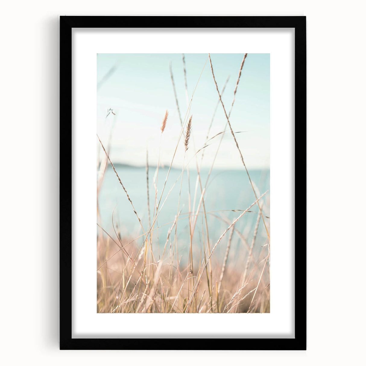 Extra large, textured abstract art print featuring vibrant, colorful swirls on black framed canvas.