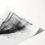 Abstract figurative art print showcasing vibrant colors and dynamic shapes, rolled for shipping and perfect for modern home decor. Ideal for art enthusiasts seeking unique wall enhancements.