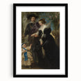 Baroque Portrait of Noble Family with Child - Classic Art Prints