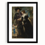 Baroque Portrait of Noble Family with Child - Classic Art Prints