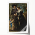 Baroque Portrait of Noble Family with Child - Classic Art Prints