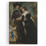 Baroque Portrait of Noble Family with Child - Classic Art Prints