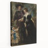 Baroque Portrait of Noble Family with Child - Classic Art Prints