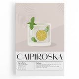 Black and white stretched canvas featuring assorted kitchen utensils, ideal for kitchen wall art.