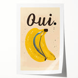 Extra large rolled print of assorted fruits in vibrant colors, ideal for art wall dining room or bathroom decor.