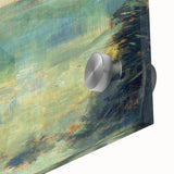 Landscape at Saint-Ouen by Seurat: Soft Impressionist Landscape Wall Art