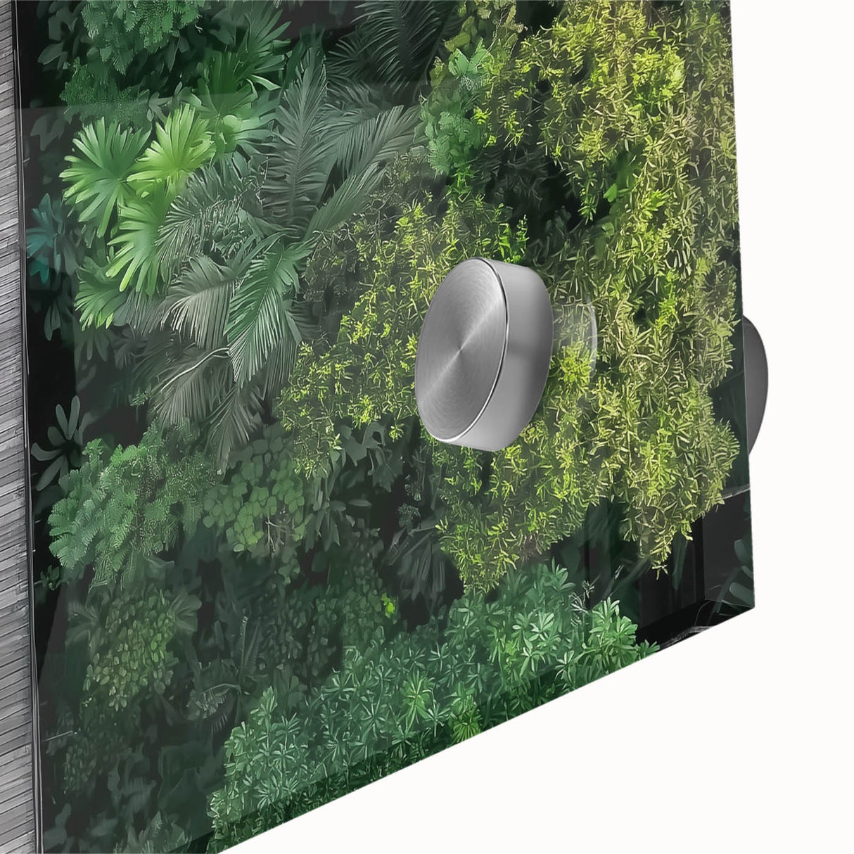 Close-up of a vibrant acrylic landscape bridge artwork, showcasing intricate details and rich colors, ideal for home decor or artistic inspiration.