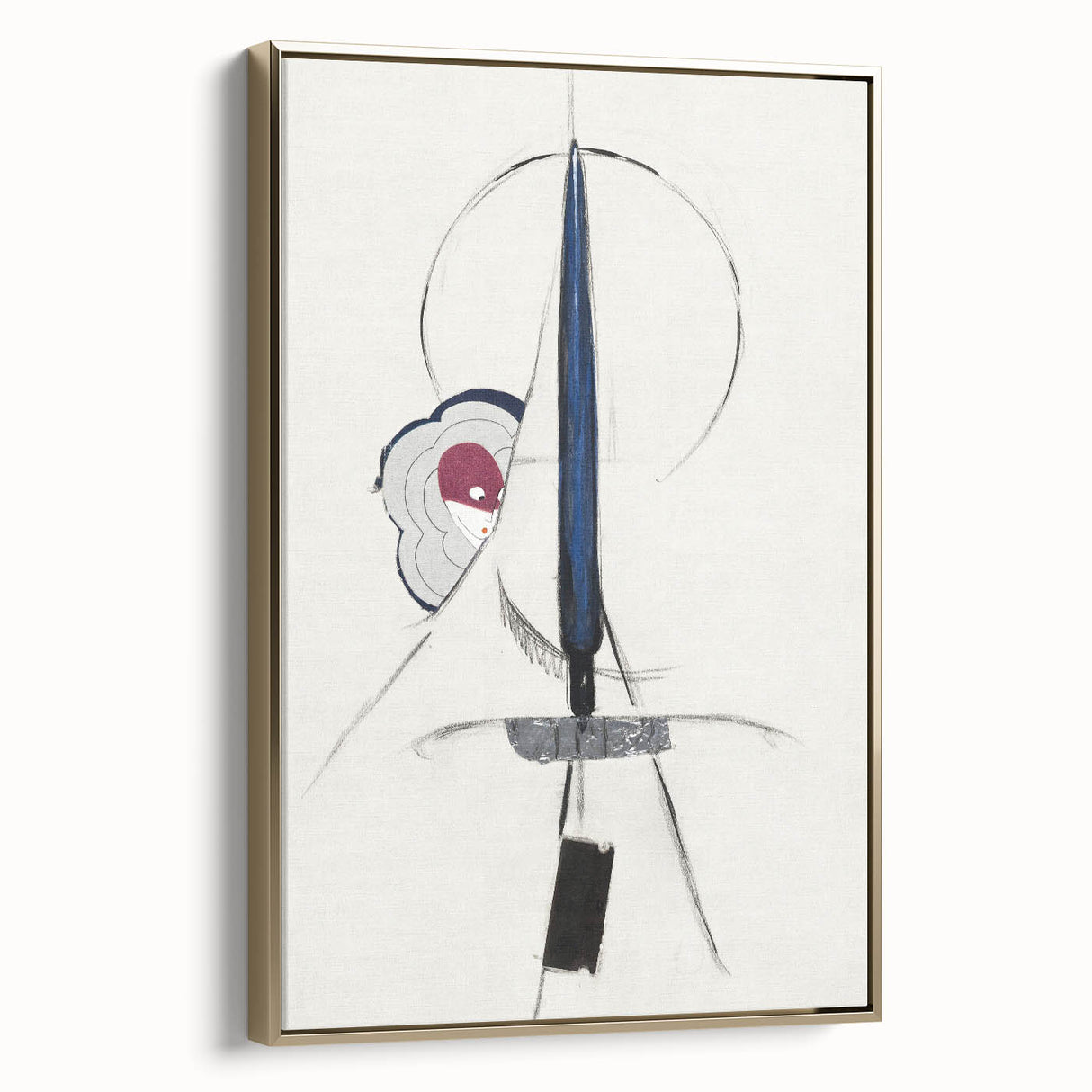 Abstract Minimalist Modern Wall Art - Contemporary Art Print by Arthur Dove