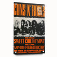 Guns N' Roses Retro Wall Art – Vintage Prints for Classic Rock Fans