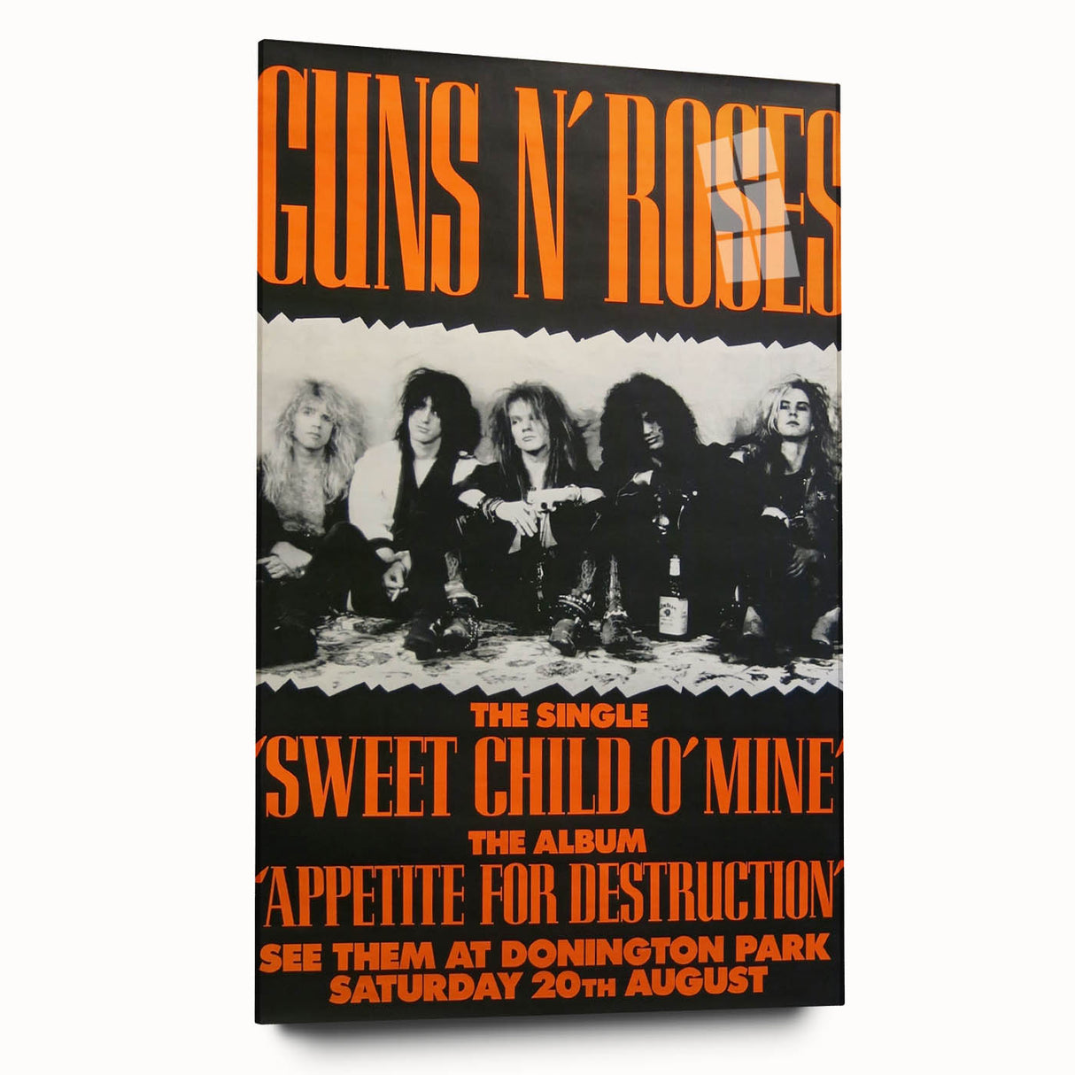 Guns N' Roses Retro Wall Art – Vintage Prints for Classic Rock Fans