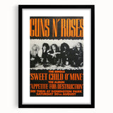 Guns N' Roses Retro Wall Art – Vintage Prints for Classic Rock Fans