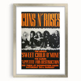 Guns N' Roses Retro Wall Art – Vintage Prints for Classic Rock Fans