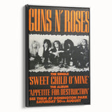 Guns N' Roses Retro Wall Art – Vintage Prints for Classic Rock Fans