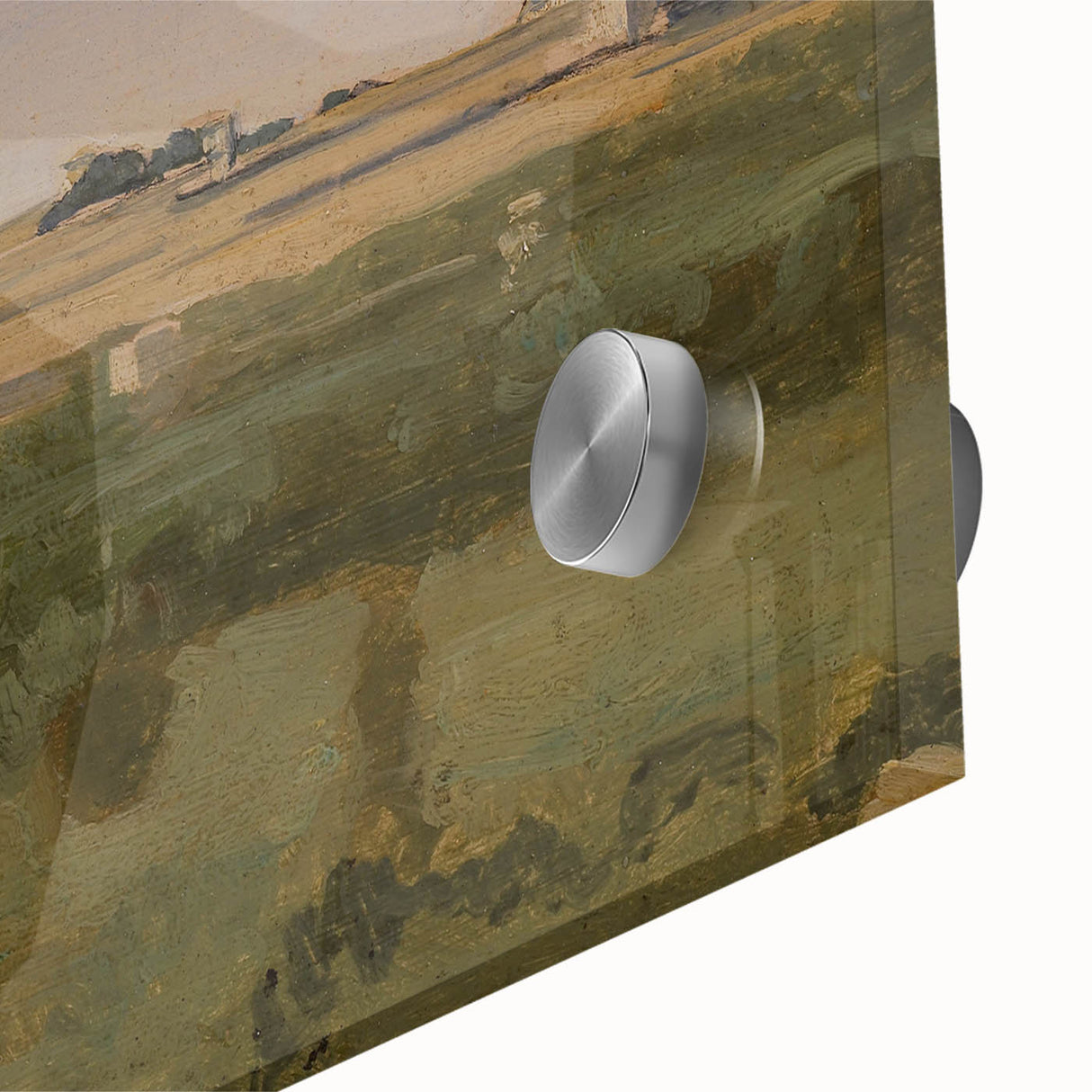 Realism Art Prints - View of Rome from Monte Pincio Landscape Canvas