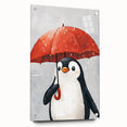 Charming Penguin Nursery Wall Art - Kids Room Prints & Decor