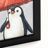 Charming Penguin Nursery Wall Art - Kids Room Prints & Decor