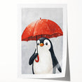 Charming Penguin Nursery Wall Art - Kids Room Prints & Decor