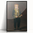 Victor Guye by Goya - Romanticism Art Print on Canvas & Glass