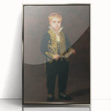 Victor Guye by Goya - Romanticism Art Print on Canvas & Glass