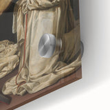 Baroque Art of Saint in Prayer with Crucifix - Classic Prints