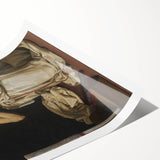 Baroque Art of Saint in Prayer with Crucifix - Classic Prints