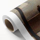 Impressionist Wall Art - Man Leaning on a Parapet - Seurat’s Reflective Art Print