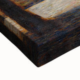 Impressionist Wall Art - Man Leaning on a Parapet - Seurat’s Reflective Art Print