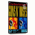 Guns N' Roses Retro Wall Art – Vintage Prints from 1992 Tour