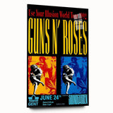 Guns N' Roses Retro Wall Art – Vintage Prints from 1992 Tour