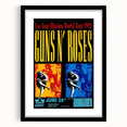 Guns N' Roses Retro Wall Art – Vintage Prints from 1992 Tour