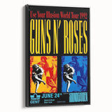 Guns N' Roses Retro Wall Art – Vintage Prints from 1992 Tour