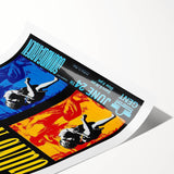 Guns N' Roses Retro Wall Art – Vintage Prints from 1992 Tour