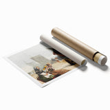 Realism Art Prints - Beach Scene, Cullercoats by Winslow Homer Coastal Art