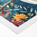 Elegant Cockatoo Nursery Wall Art - Kids Room Prints & Decor