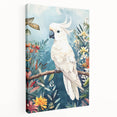 Elegant Cockatoo Nursery Wall Art - Kids Room Prints & Decor