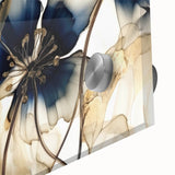 Elegant Floral Living Room Wall Art – Modern Botanical Canvas