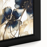 Elegant Floral Living Room Wall Art – Modern Botanical Canvas