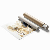 Elegant Floral Living Room Wall Art – Modern Botanical Canvas