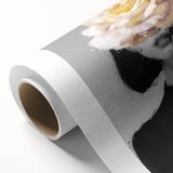 Abstract figurative art on rolled canvas, showcasing vibrant colors and dynamic shapes. Ideal for modern decor, it adds an artistic touch to any space.